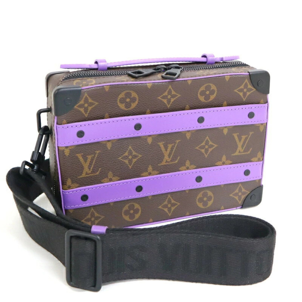 Louis Vuitton Handle Soft Trunk Monogram Macassar Brown